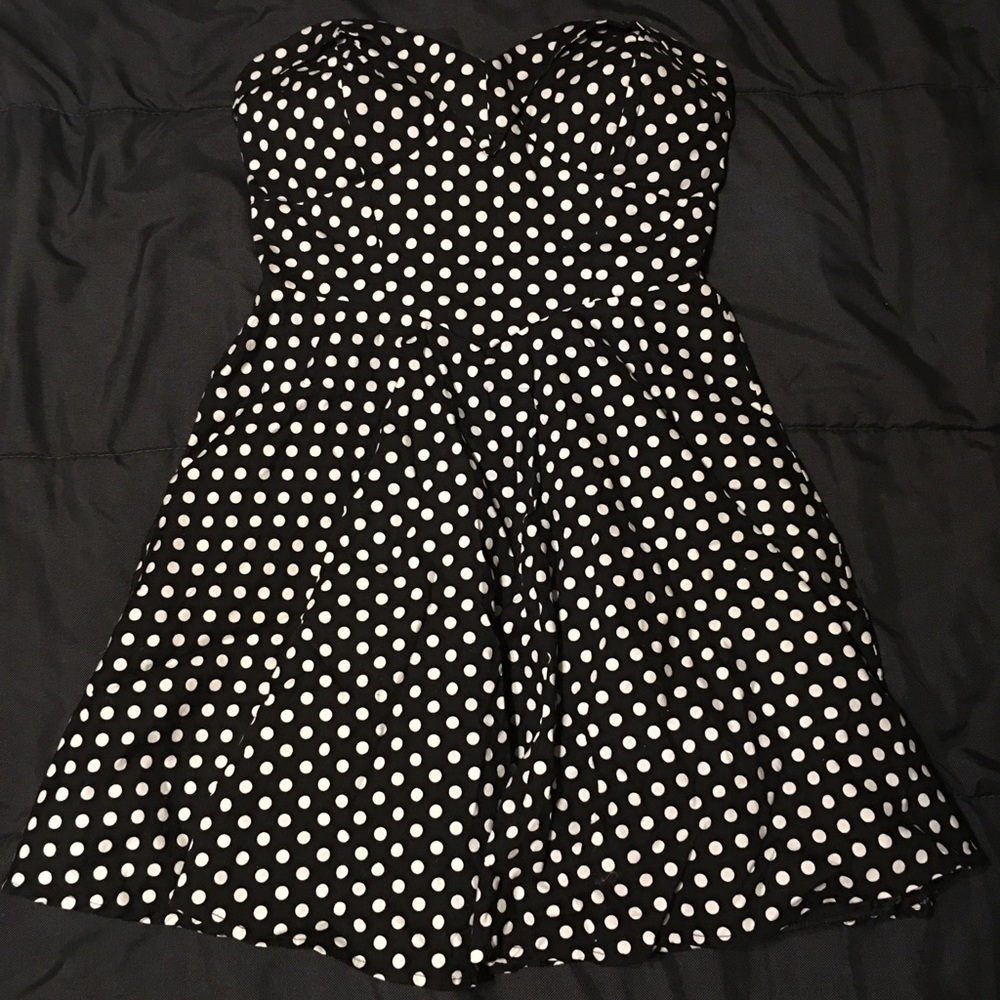 Polka Dot Cocktail Dress